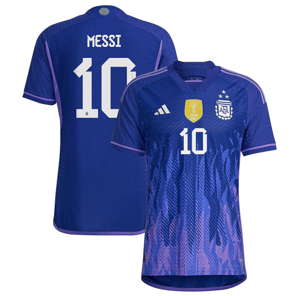 3 Estrellas Tailandia Camiseta Argentina 2ª Kit Messi 2022 2023